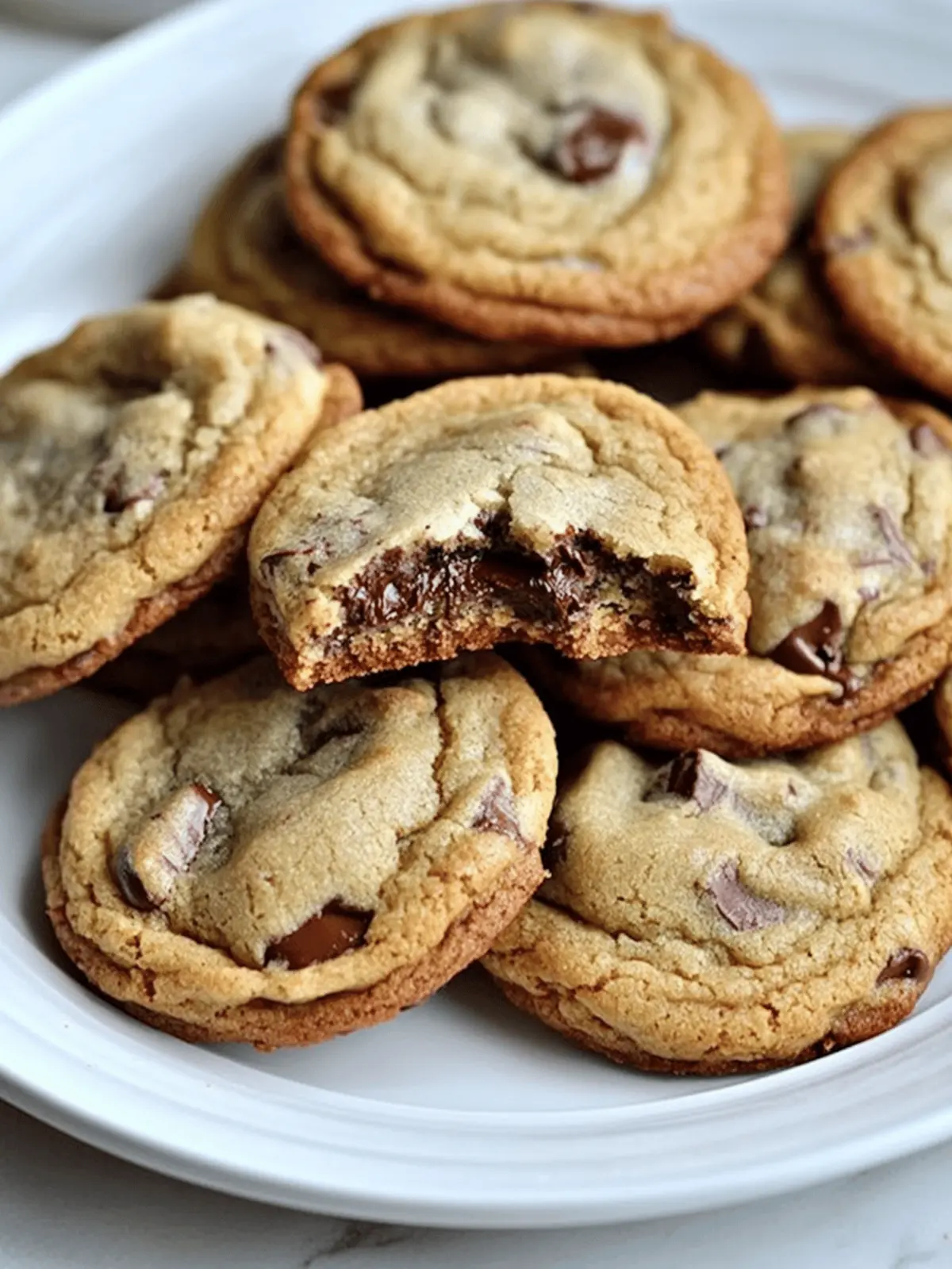 Delicious Chocolate Chunk Cookies That Stay Chewy Forever 4 Chocolate Chunk Cookies