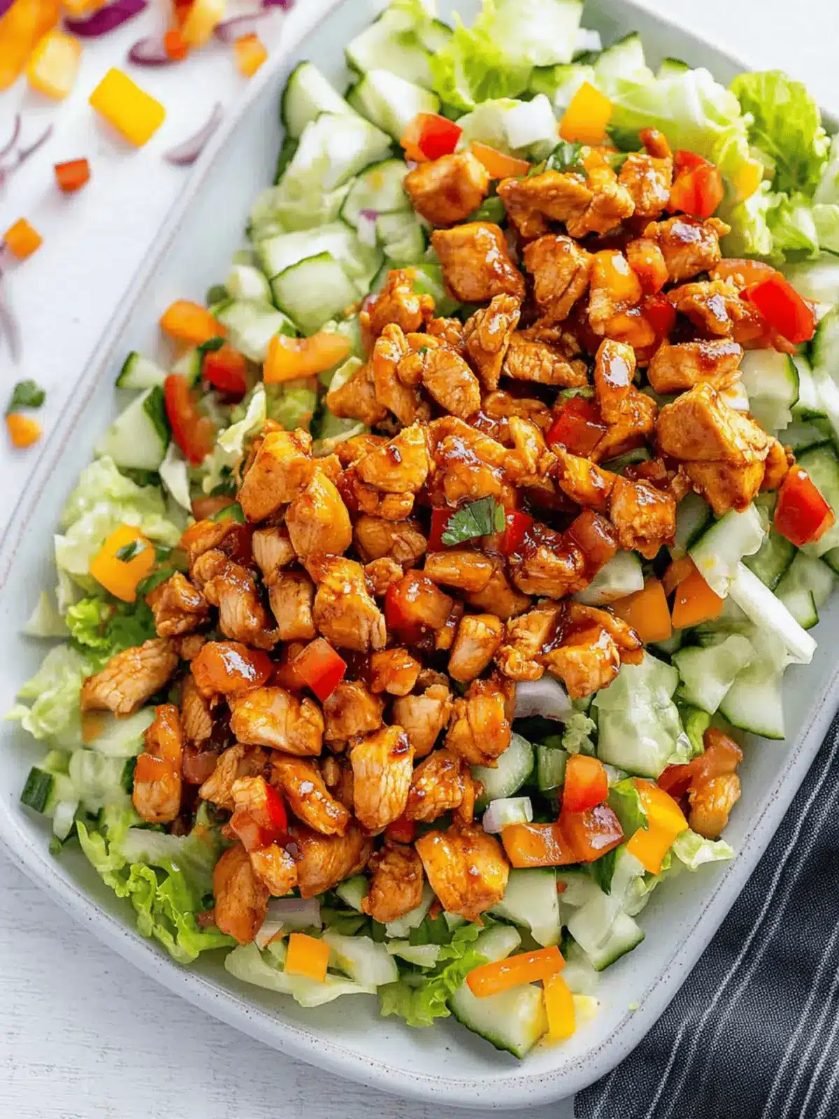 Zesty Honey Hot Chicken Salad for Spicy Flavor Lovers 4 Honey Hot Chicken Salad
