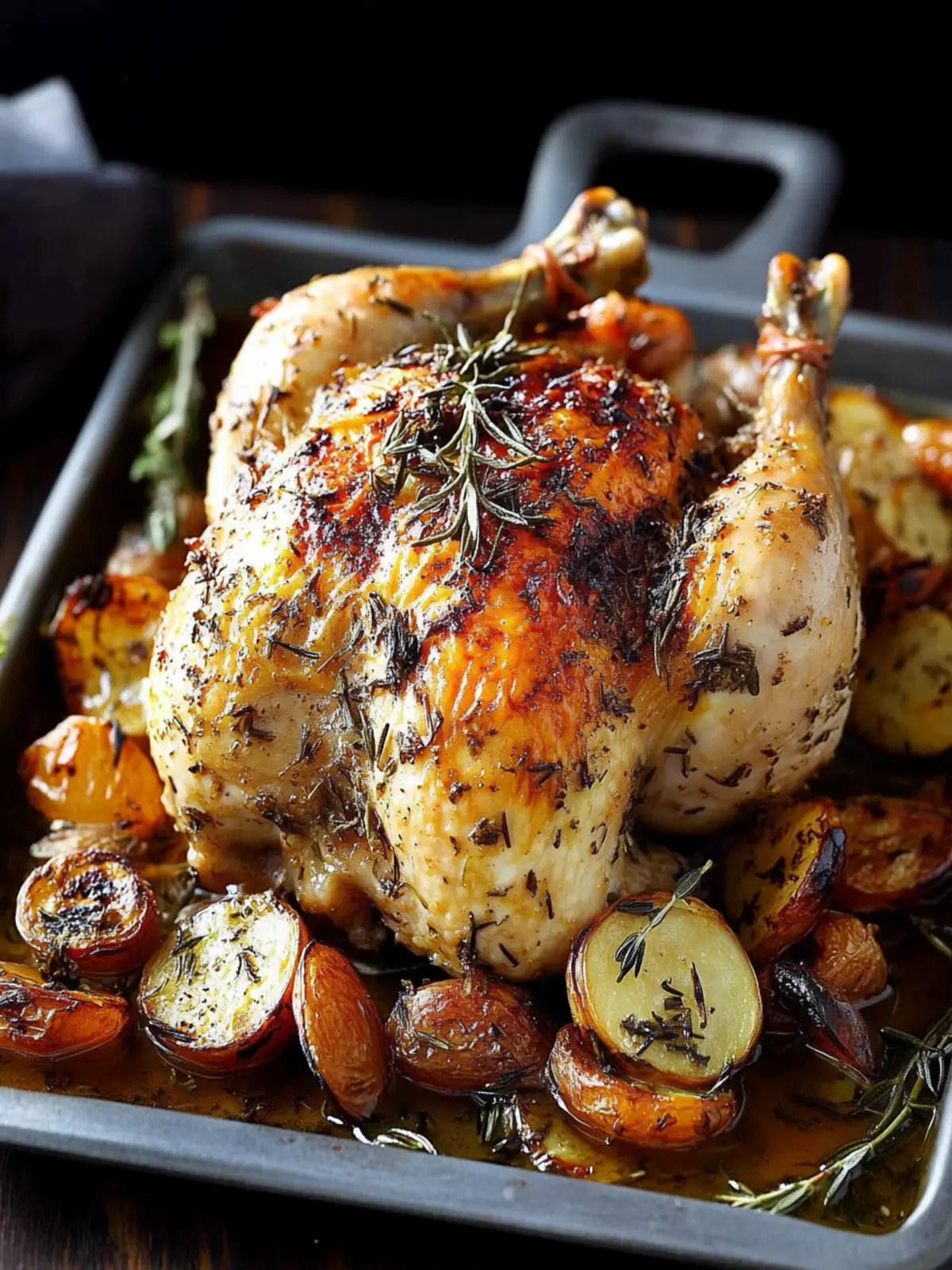 Roasted Chicken with Rosemary