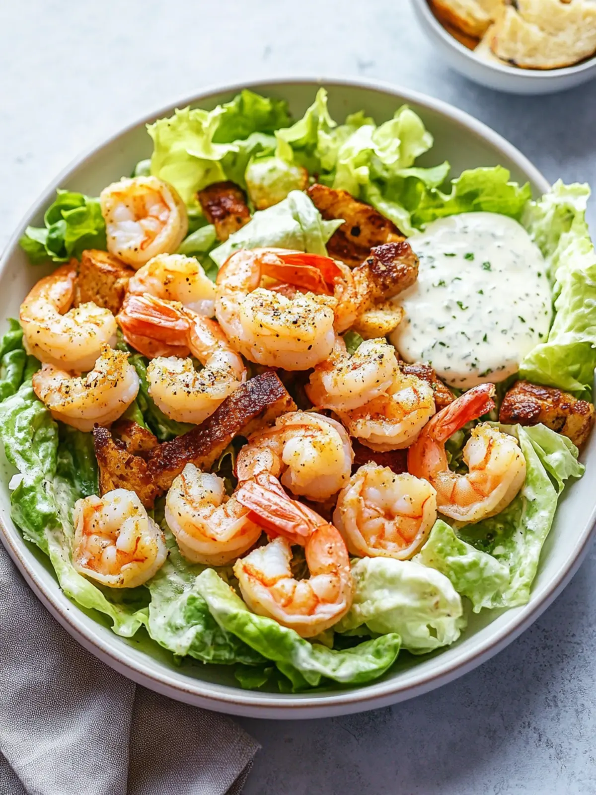 Shrimp Caesar Salad